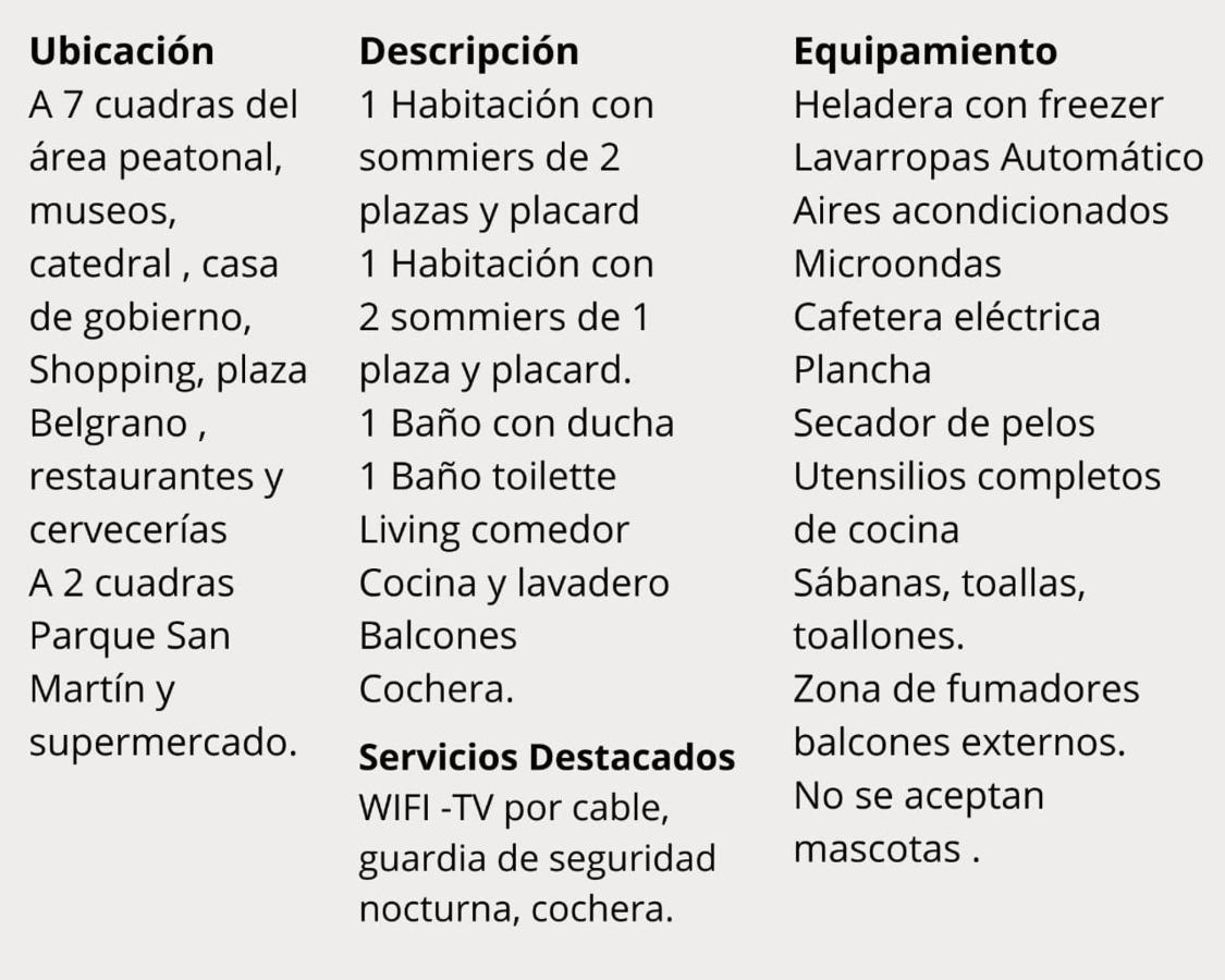 Locacion Jujuy Διαμέρισμα San Salvador de Jujuy Εξωτερικό φωτογραφία